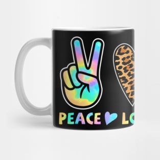 Peace Love 8th Grade Squad Back to School Teacher Student Mug